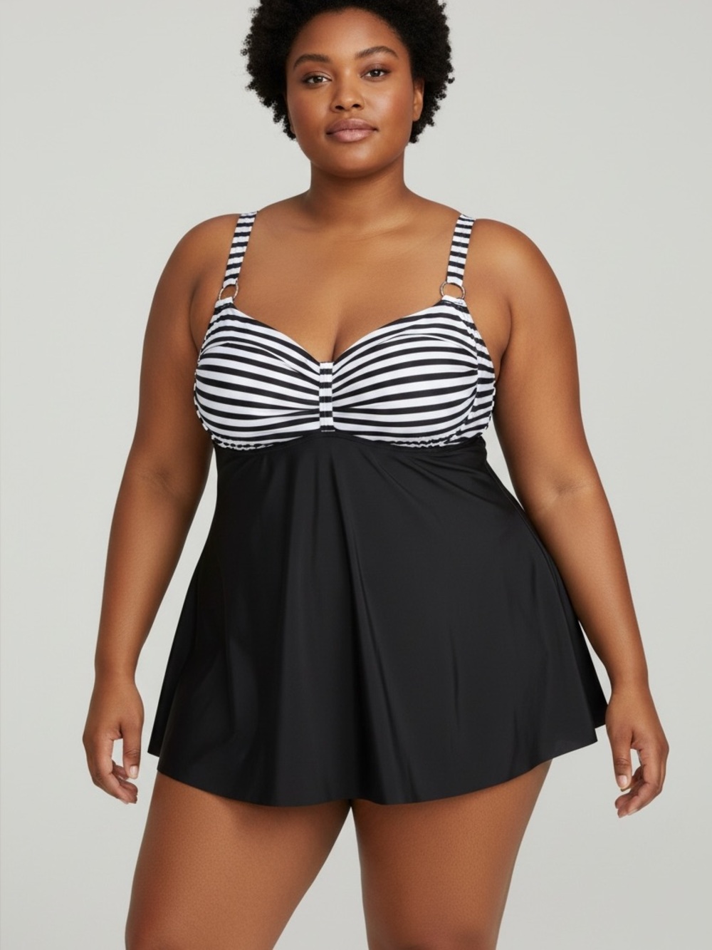 Aqua Eve 22W Swimdress Swimsuit Top New w/ Tags